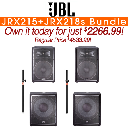 JBL JRX215+JRX218s Bundle 