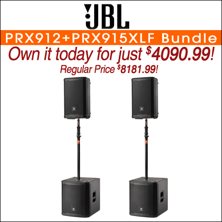 JBL PRX912+PRX915XLF Bundle