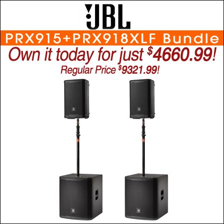 JBL PRX915+PRX918XLF Bundle