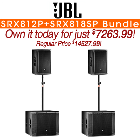 JBL SRX812P+SRX818SP Bundle 