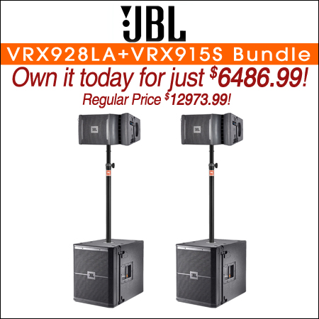 JBL PRX918XLF+Caster Board Bundle