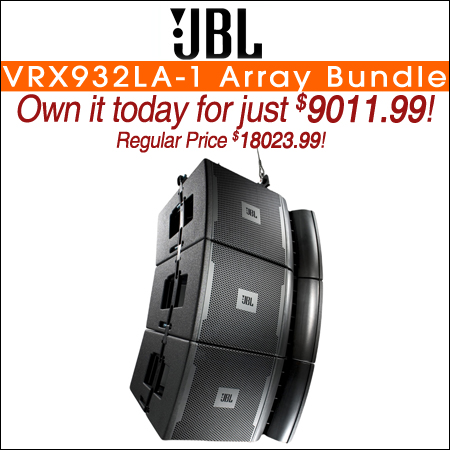 JBL VRX932LA-1 Array Bundle