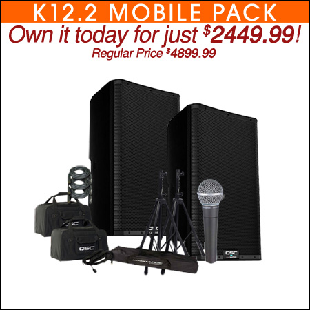 QSC K12.2 Mobile Pack 