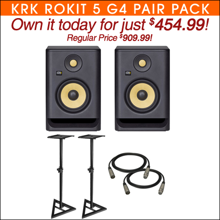 KRK ROKIT 5 G4 RP5G4 Pair Pack 