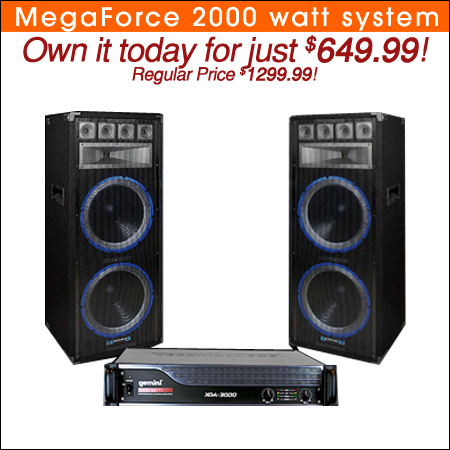  MegaForce 2000 watt system