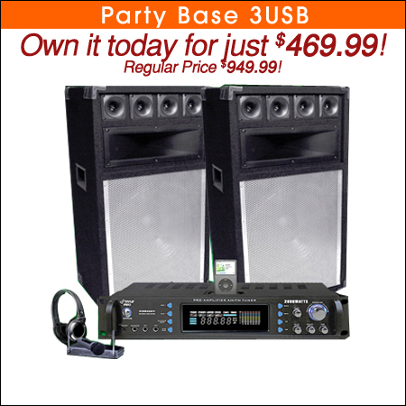  Party Base 3USB 
