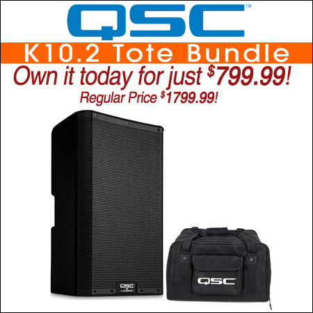 QSC K10.2 Tote Bundle