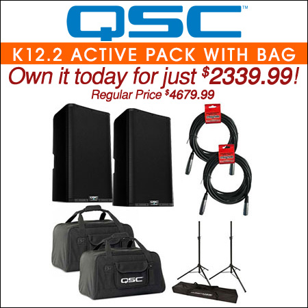 QSC K12.2 Active Complete Package 
