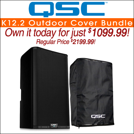 QSC K12.2 Outdoor Cover Bundle