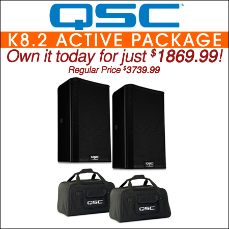 QSC K8.2 Active Package 
