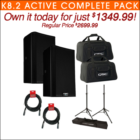 QSC K8.2 Active Complete Package 