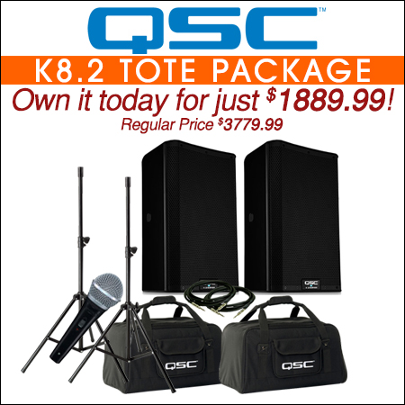 QSC K8.2 Tote Package 