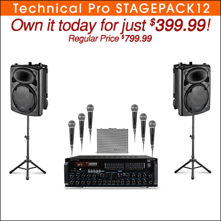 Technical Pro STAGEPACK12