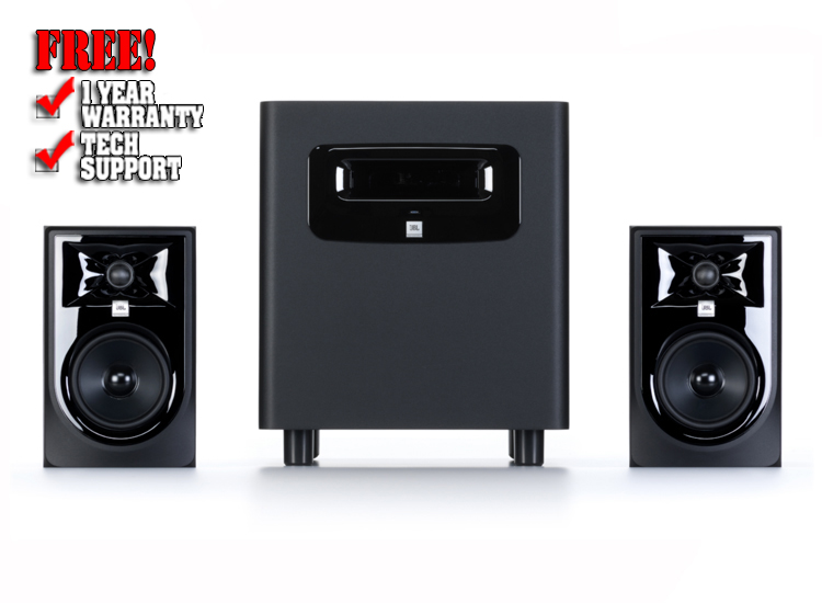 Mountaineer Kakadu Absorbere JBL 305P MkII Studio Monitors Pair with LSR310S Bundle | DJ PA Packages |  DJ Packages | DJ Speakers | Chicago DJ Equipment | 123DJ