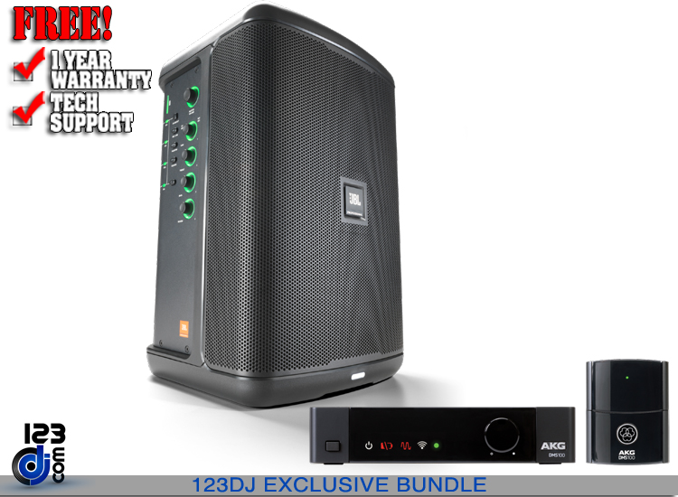 JBL EON ONE Compact+AKG DMS100 Instrument Bundle