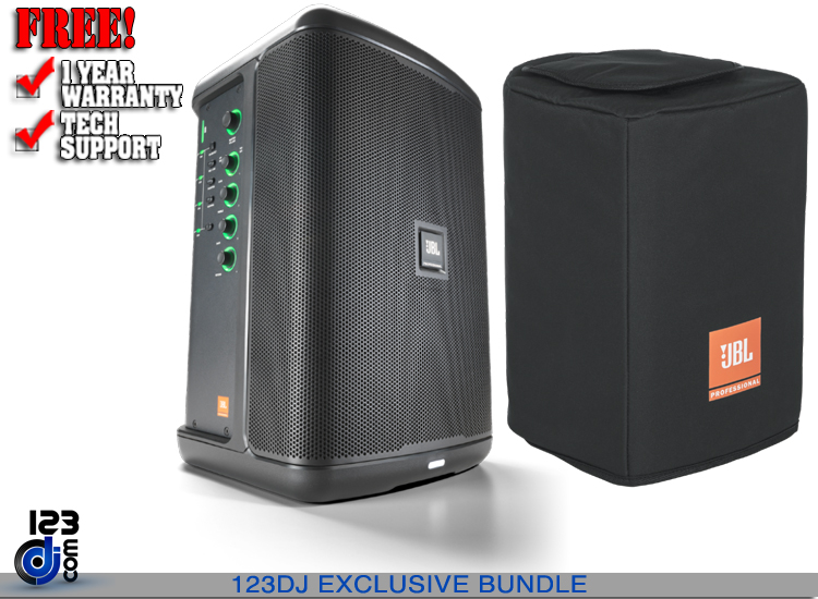 JBL EON ONE Compact+Slip On Cover Bundle