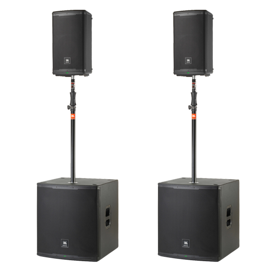 JBL EON710+EON718S Bundle