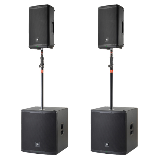 JBL EON712+EON718S Bundle