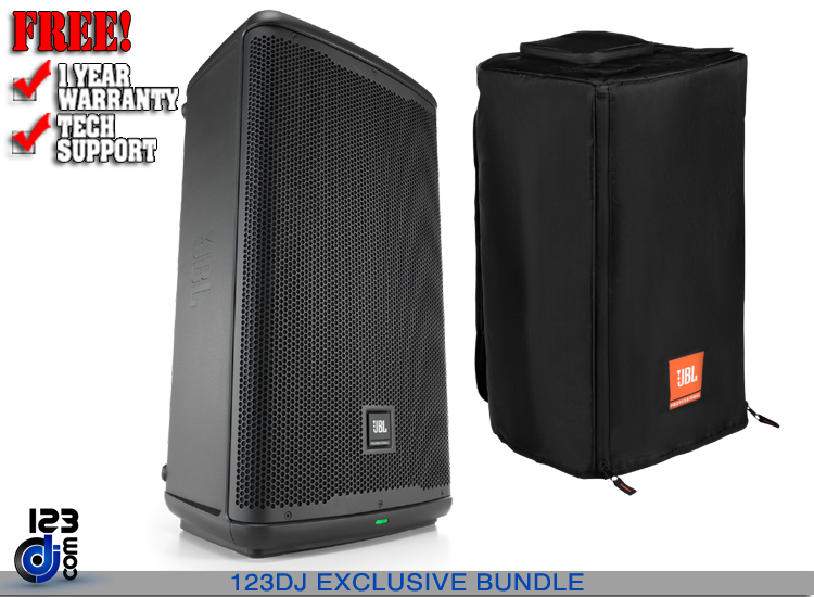 JBL EON712+Convertible Cover Bundle