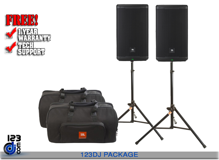 Powered sales speaker packages