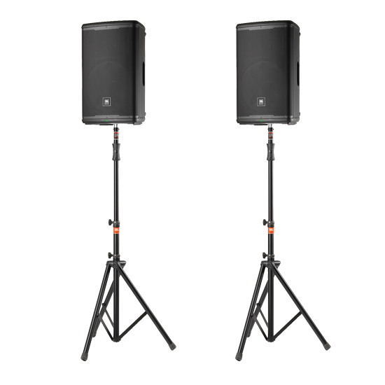 JBL EON715 Speakers+Stands Bundle