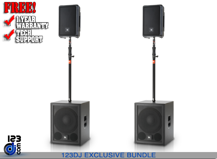 JBL IRX108-BT+IRX115S Bundle