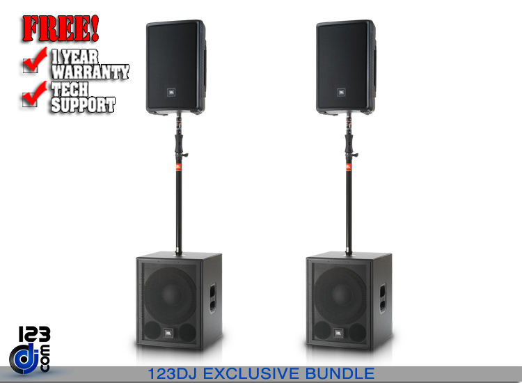 JBL IRX112-BT+IRX115S Bundle