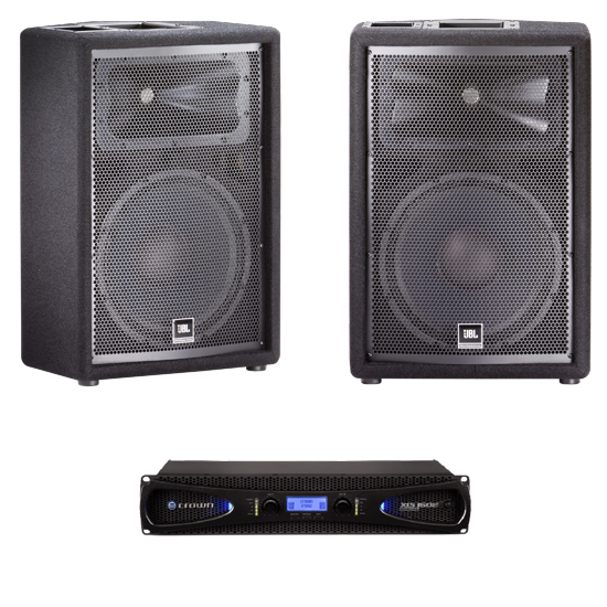 JBL JRX212(Pair)+Crown XLS 1502 Bundle