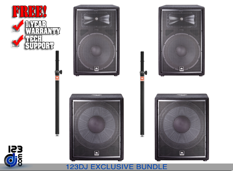 JBL JRX215+JRX218s Bundle