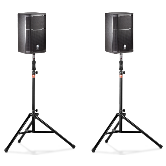 JBL PRX412M+Stands Bundle