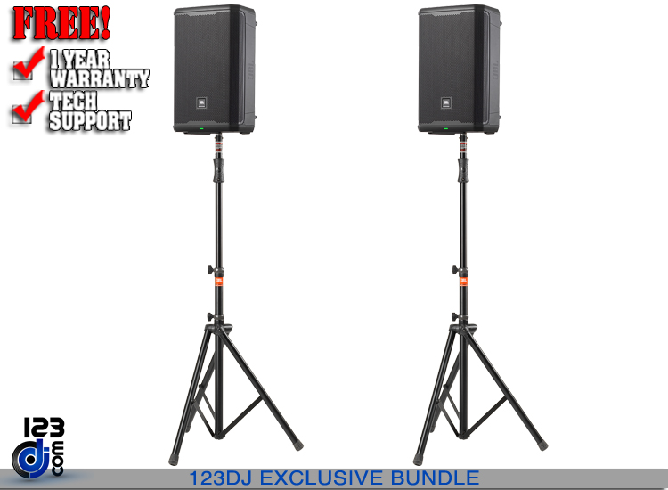 JBL PRX912+Stands Bundle