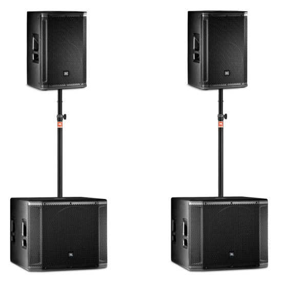 JBL SRX812+SRX818S Bundle