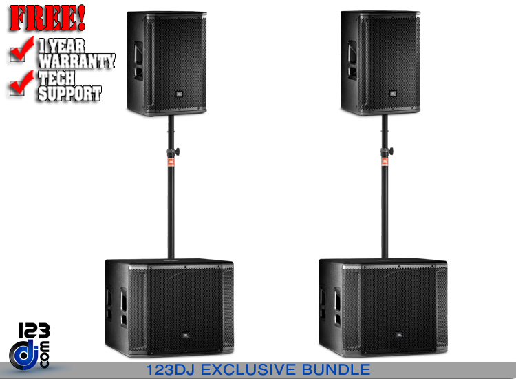 JBL SRX812+SRX818S Bundle