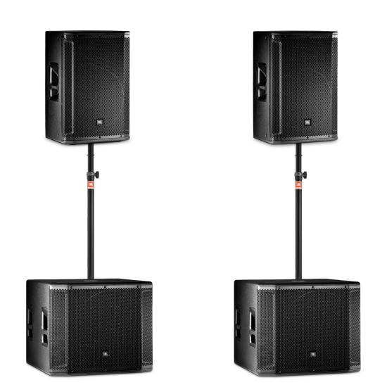 JBL SRX815P+SRX818SP Bundle