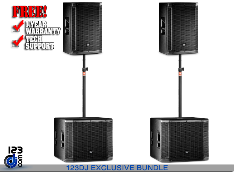 JBL SRX815P+SRX818SP Bundle