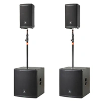 JBL EON710+JBL EON718S 18-inch 1500W Powered PA Subwoofer Bundle