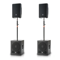 JBL PRX908+JBL PRX915XLF 15-Inch 2000 Watt Powered Subwoofer Bundle