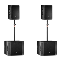 JBL SRX812P 12-inch Two‑Way 2000W Powered PA Speaker+SRX818SP Bundle 