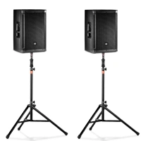 JBL SRX812P 12-inch Two-Way 2000W Powered PA Speaker+Stands Bundle