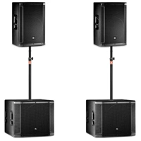 JBL SRX815P 15-inch Two-Way 2000W Powered PA Speaker+SRX818SP Bundle 