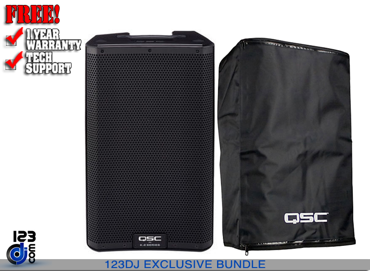 QSC K8.2 Outdoor Cover Bundle