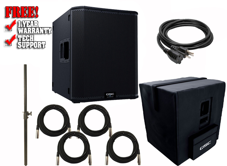 QSC KS118 Powered Subwoofer Stage Package