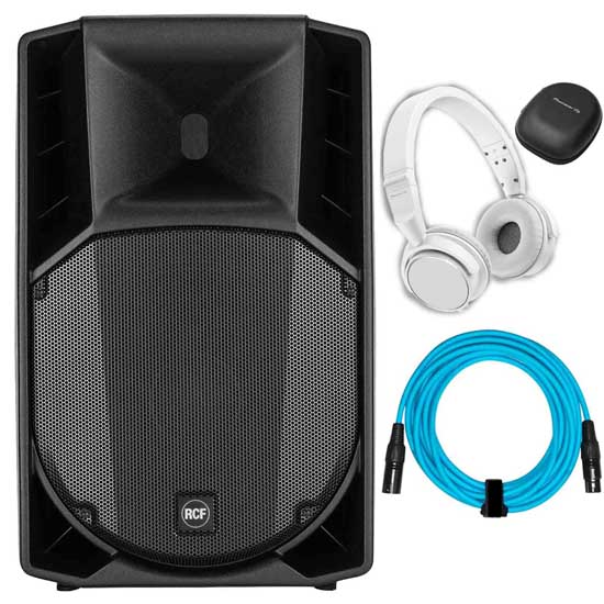 RCF ART 735-A MK4 with HDJ-S7 White Headphone Package