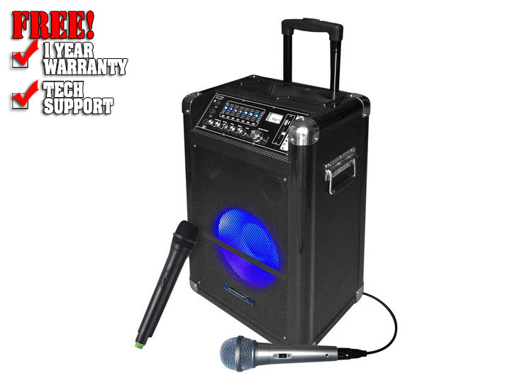 Technical Pro 10" Portable Bluetooth PA System