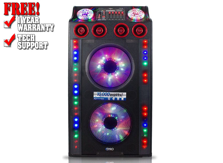 Technical Pro 10000 Watt 15" LED Speaker System