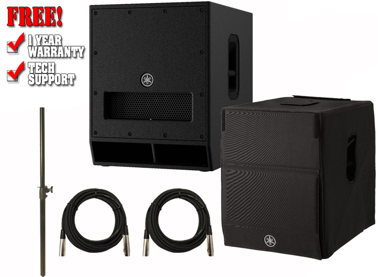 Yamaha Dxs15mkii Subwoofer Audio Essentials Package