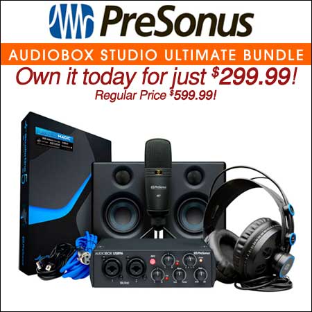 PreSonus AudioBox Studio Ultimate Bundle 25th Anniversary Edition