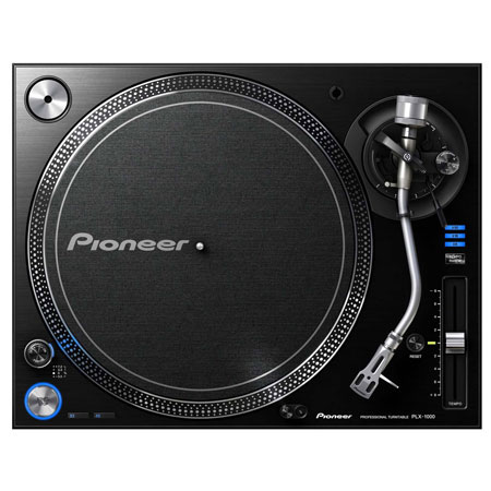 Pioneer PLX-1000 Turntable Bundle with free Shure M44-7 Needles