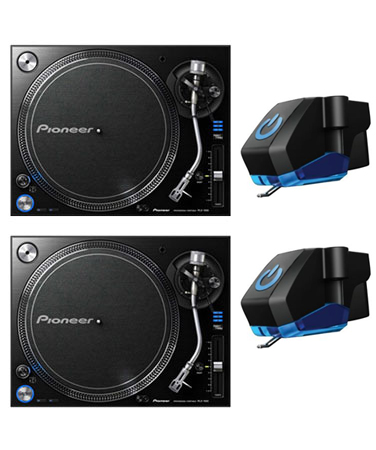 Pioneer PLX-1000 Turntable Bundle with free Shure M44-7 Needles