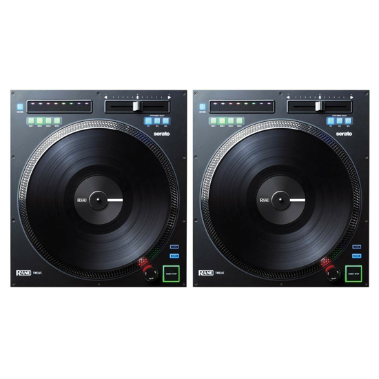 (2) Rane Twelve DJ Turntable Controllers